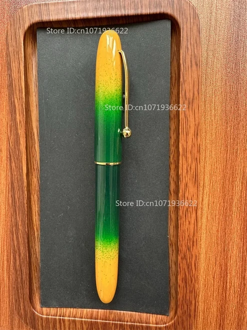 플래티넘 3776 파일럿 912//74/742/743 Sailor 21K/14K용 아름다운 래커 라덴 자개 마키에 만년필 배럴, 05 For Pilot 743, 18 Mint Green