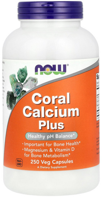 나우푸드 코랄 칼슘 플러스 베지 캡슐, 250정, 1개