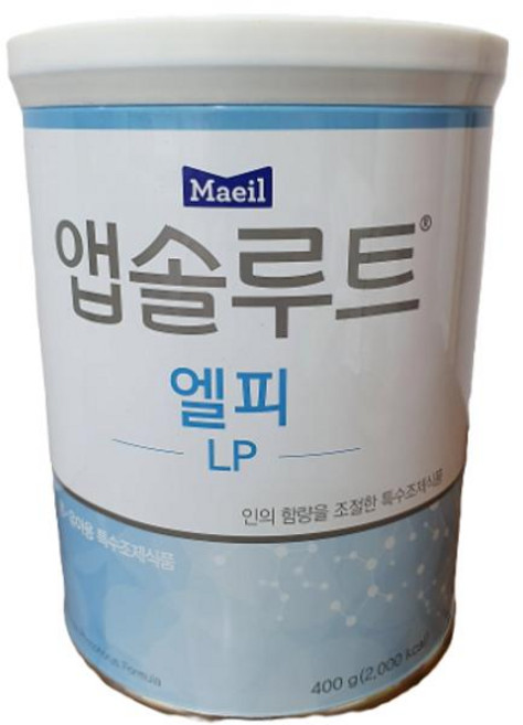 앱솔루트 특수분유 LP 1캔 영양설계 350g, 9개