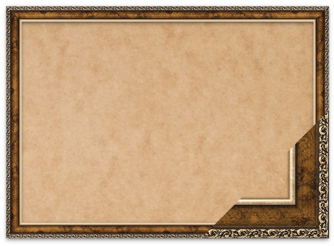 퍼즐액자 30x90 고급형 슬림 앤틱골드, 1개