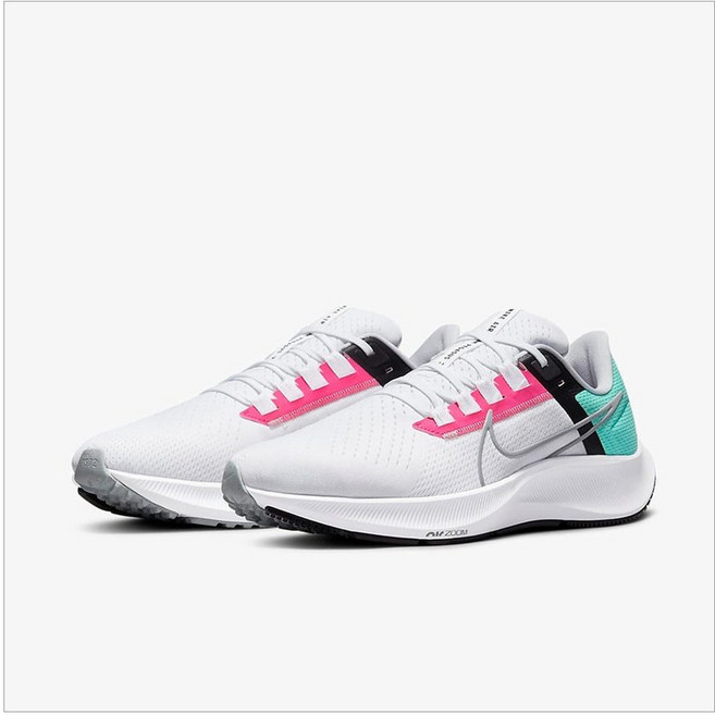 나이키 에어 줌 페가수스 38 화이트 울프 그레이 하이퍼 핑크 CW7356-102