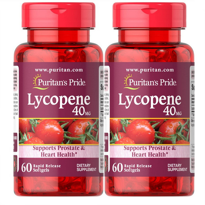 리코펜 40mg 남성건강 항산화제 라이코펜 하루1정 미국내수용, 60정, 2개