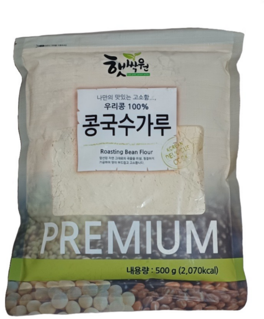 김포맥아식품 국산콩 콩국수 가루 500g, 3개