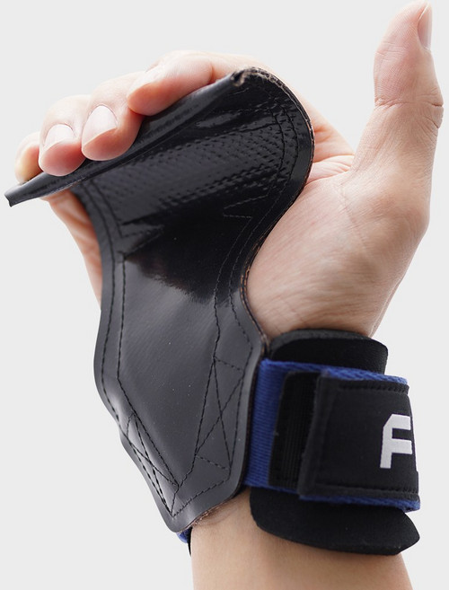 피직스 FIZX 헬스 그립 퀵그립 헬스 리프팅 스트랩 손목보호대, 블랙, 1개