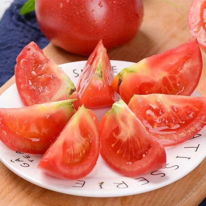 [농촌특별할인]산지직수확 입맛저격 꿀짭쪼름 못난이 완숙토마토, 1박스, 5kg