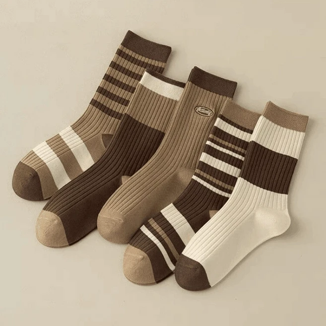 도톰한 겨울 양말 등산 5종세트 남녀 선물