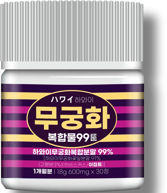 순도99% 하와이 무궁화 복합물99 식약청인증 듀팜, 1개, 18g - 쿠팡