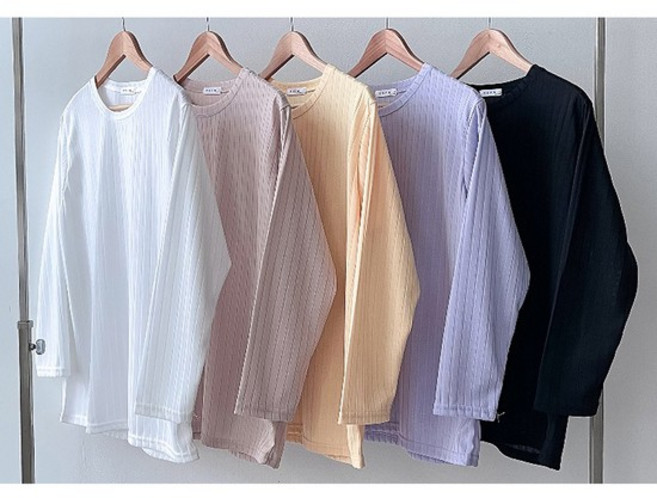 빅사이즈 긴팔 맨투맨 티셔츠 롱 7부 모음