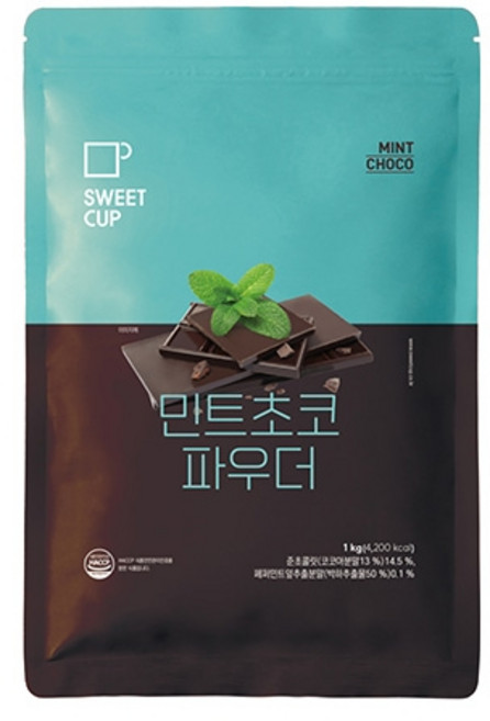 스위트컵 민트초코 파우더, 1kg, 1개입, 1개