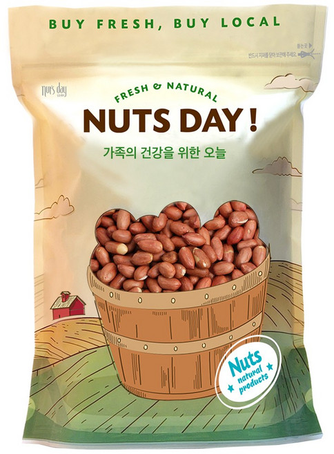 넛츠데이 볶음땅콩, 1개, 1kg
