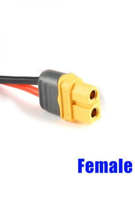 암수 총알 커넥터 전원 플러그 XT60H (XT60 업그레이드) XT60 RC Lipo 배터리 FPV 드론용, 04 XT60H with wire M, 1개