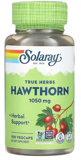 솔라레이 산사나무 525mg 베지 캡슐 100정, 1개 - 쿠팡