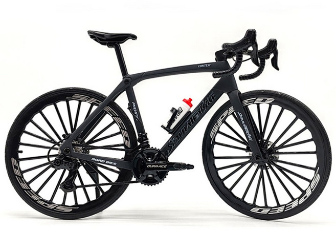 링비츠 자전거 모형 미니어처 다이캐스트 인테리어 장식품 BM07, 레이스 로드-그레이