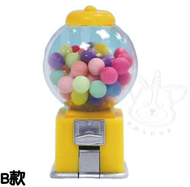 J.DREAM 巧克力球扭蛋機 模型, B款/黃色1C652, 1個
