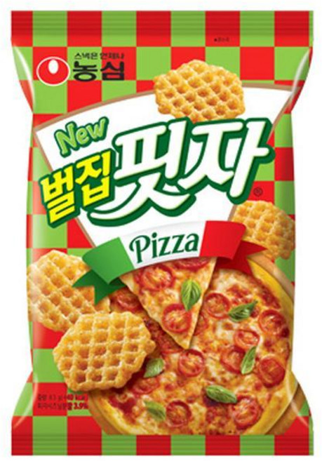 과자 농심 벌집핏자, 90g, 10개