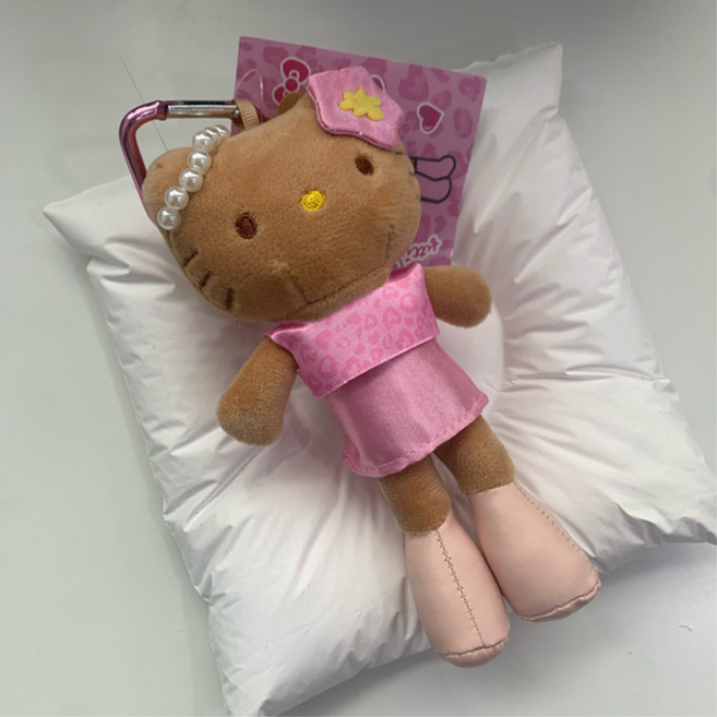 롱다리 키링 갸루 태닝냥 인형키링