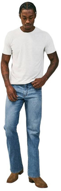 Wrangler 남성용 릴렉스 핏 부츠컷 청바지 - (미디엄 워시 106.7x76.2cm)