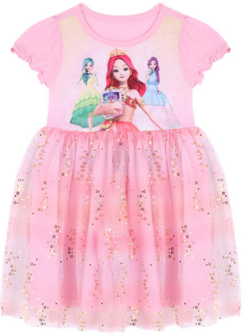 아트박스/프리미에팜 시크릿쥬쥬 여아 이브 5부 레이스 원피스