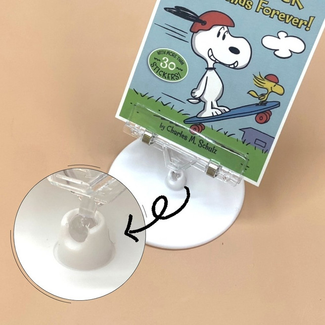 테이블클립 데스크스탠드 A4메모홀더