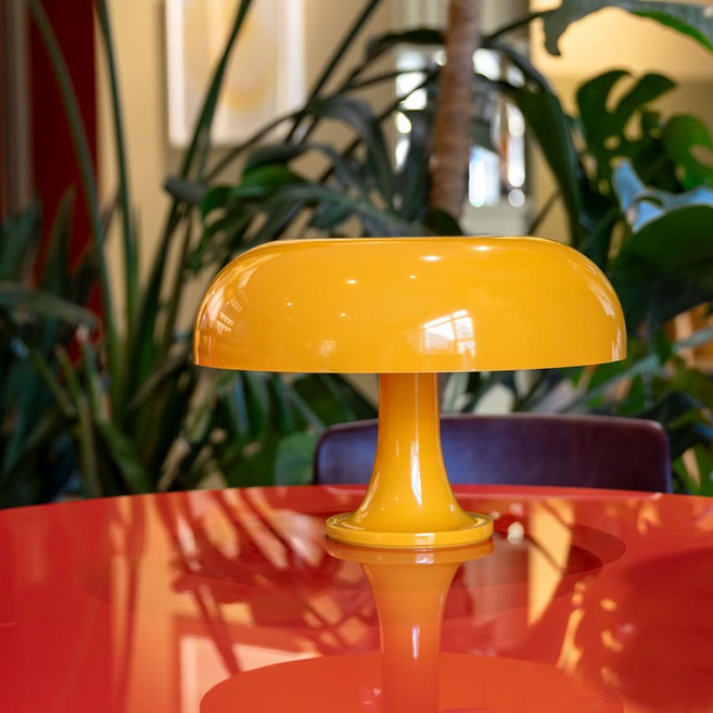 북유럽 3색 버섯등 거실 무드등 단스탠드 조명 7colors, 옐로우-삼색변환램프증정