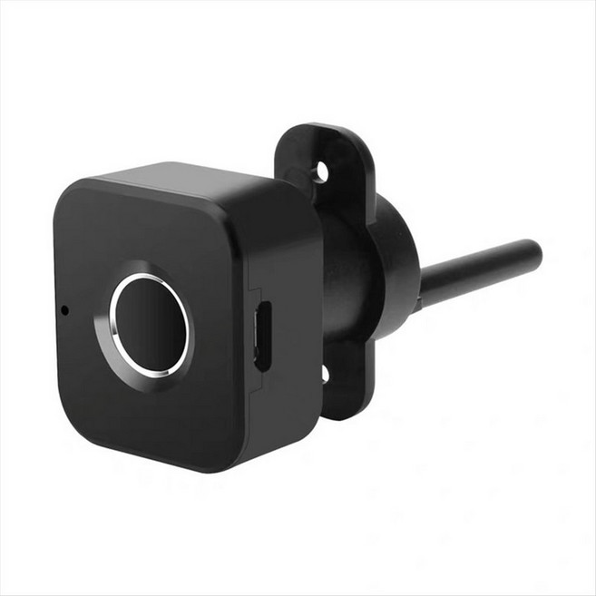 도난 방지 보안을 위한 스마트 지문 캐비닛 잠금 장치-열쇠가 없는 검은색 생체 인식 잠금 장치 문 서랍 옷장에 적합, 표시된 대로