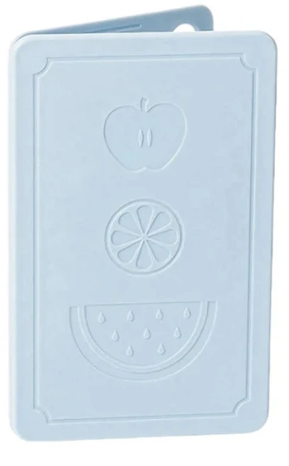 {MX} 휴대용 접이식 미끄럼 방지 도마 채소 과일 자르는 캠핑용 내구성, 01 Blue