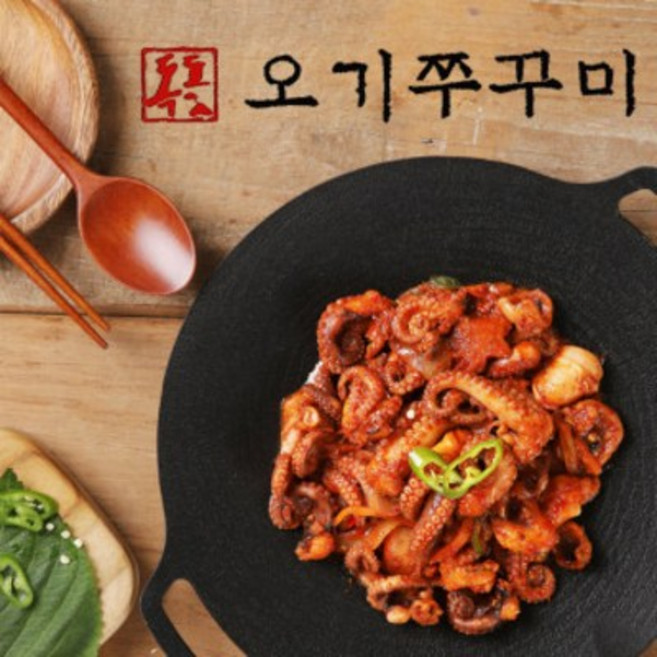오기쭈꾸미 500g 캠핑 밀키트, 순한맛, 1개, 500