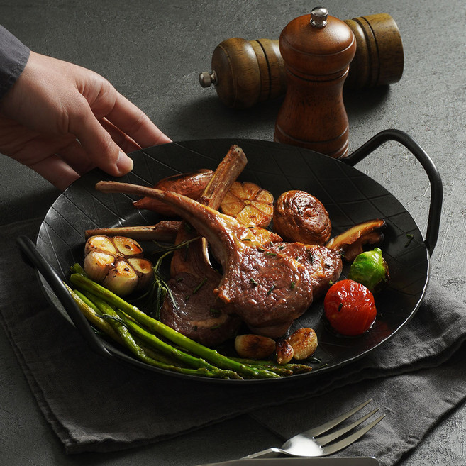 맛의고수 호주산 냉장 램 양갈비 프랜치드랙 730g 1팩, 1개, 730g~793g