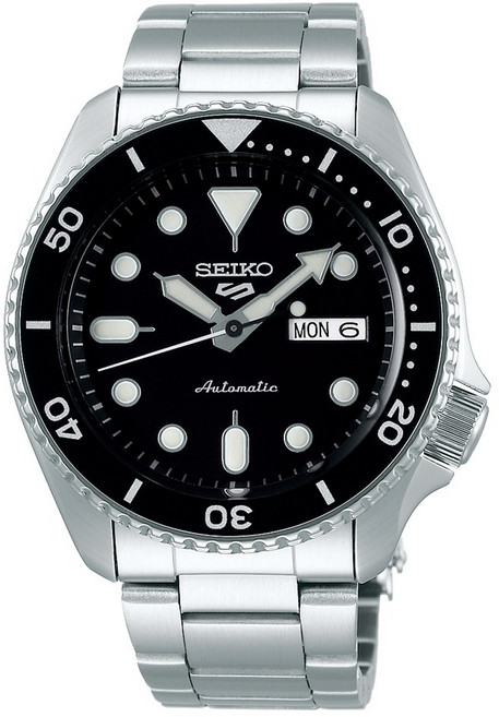 SEIKO 精工錶 4R36-07G0Q SRPD55K1 時尚機械腕錶 黑面 42.5mm