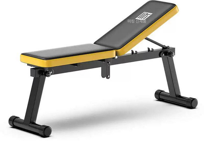 접이식 가정용 홈트 레그익스텐션 폴딩 벤치프레스, 기본형-접이식-평벤치