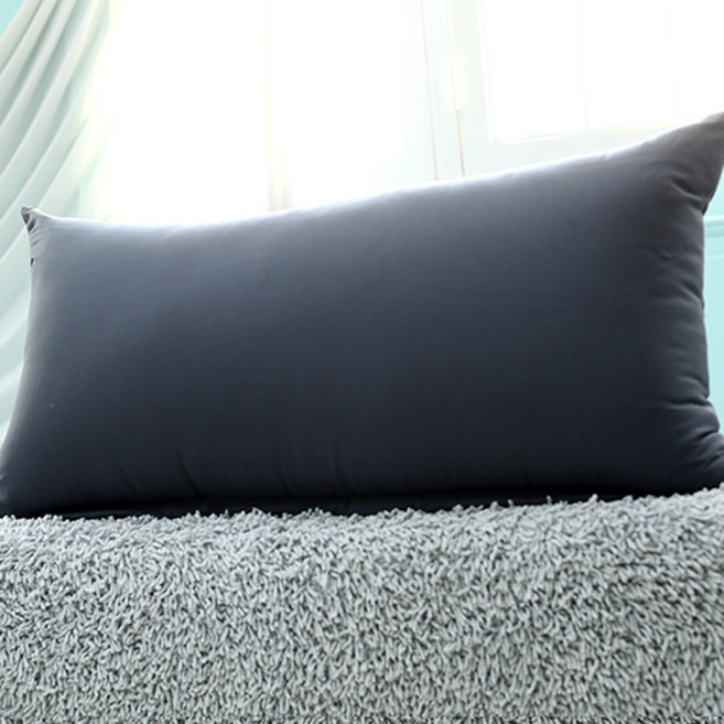 [솜포함] 대형 등쿠션 등받이쿠션 메가사이즈 110, 세미그레이, 그레이