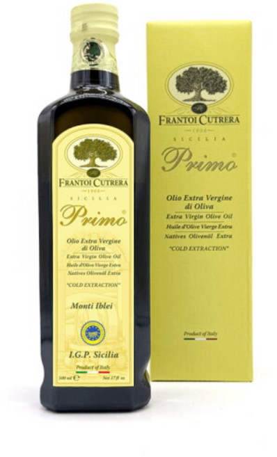 프란토이 쿠트레라 프리모 DOP 올리브오일 500mlx4병, 4개, 500ml