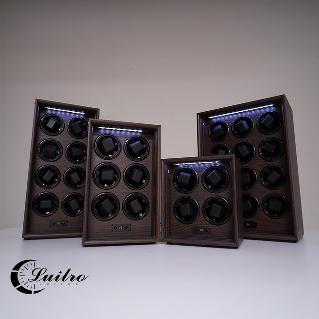 루일로 TPD 원목 오토매틱 자동 시계 보관함 워치와인더 4구 6구 8구 12구