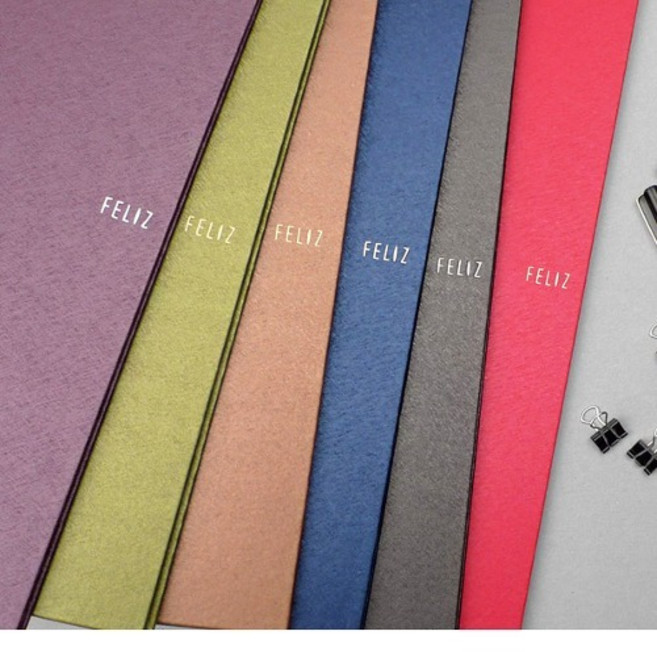 펠리스파일 펄 20매 클리어화일 A4 고급화일 계약서보관 중권정리 사무실화일 Feliz, 금색