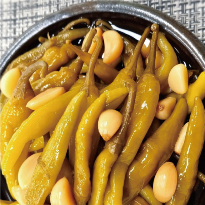 해품 알마늘간장고추장아찌 500g 1kg, 1개