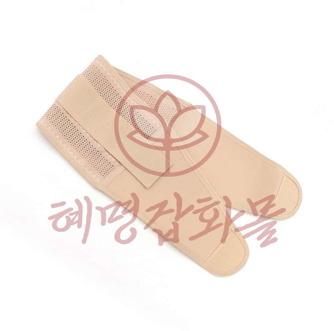 혜명잡화몰 자세 골반밴드 M 베이지 체형유지 골반보정기구 산후조리 바른자세밴드 바른자세