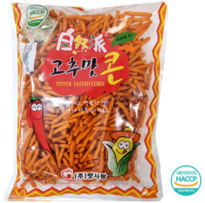 고추맛콘 500g(고추맛과자), 1개, 500g