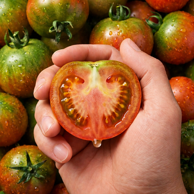 [농협정품]초특가 대저토마토 짭짤이 농장직송 달콤짭짤, 1개, 대저짭짤이 1kg (로얄과, S-2S)