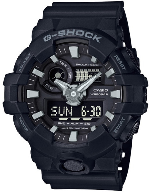 카시오 CASIO G-SHOCK 지쇼크 GA-700-1BJF 아날로그/디지털 콤비네이션 161827