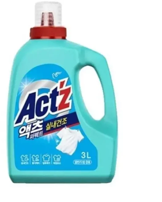 액츠 퍼펙트 액체세제 일반드럼겸용세제 3리터 용기형 - D 세탁세제 빨래세제, 1개, 3L