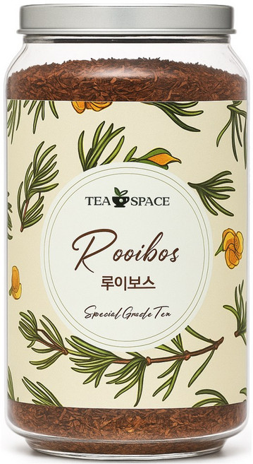 [티스페이스] 프리미엄 루이보스 잎차, 90g, 1개, 1개입