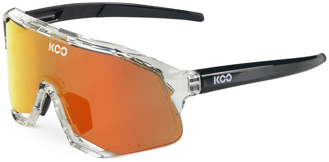 KOO 쿠 데모스 러닝 자전거 골프 등산 스포츠 고글, 글래스/레드, 1개