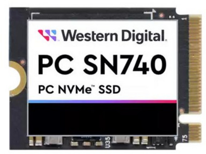 M2 2230 SSD 스팀덱 완벽 호환, WD SN740 1TB, 1TB