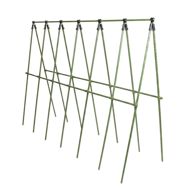 텃밭 지지대 식물지지대 오이 토마토 넝쿨 화분 화초 지주대, 11mm, L270cm x H90cm, 1개
