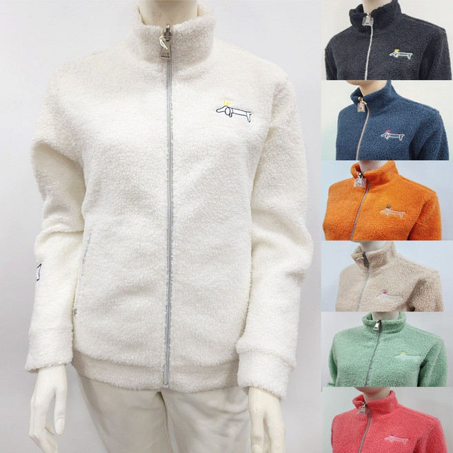 루이까스텔 여성 23F/W 50%할인 가을 겨울 간절기 리버시블 플리스 집업 뽀글이 양면 점퍼 3LRTS084