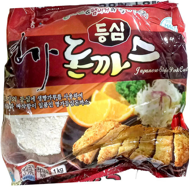 한맥 명가 등심 돈까스 200gx5 돈가스, 1개