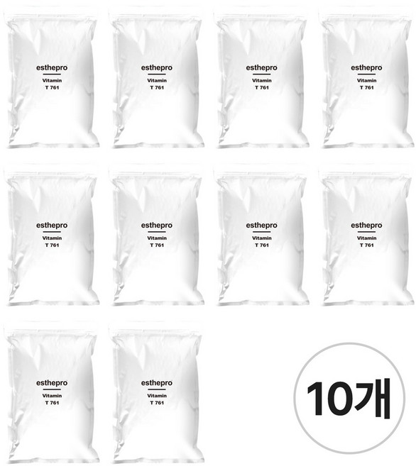에스테프로(구에스테맥스) 761 비타민 석고팩 1000ml, 10개, 1개입