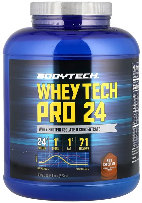 바디텍 웨이테크프로24 리치초콜릿 2.27kg BDT-02543, 1개 - 쿠팡