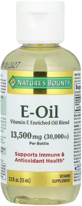 네이쳐스바운티 107727 비타민E 오일 30000 IU 74ml, 1개 - 쿠팡