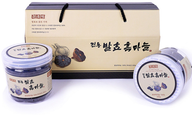 구록원 전통 발효 흑마늘 500g, 250g, 2개